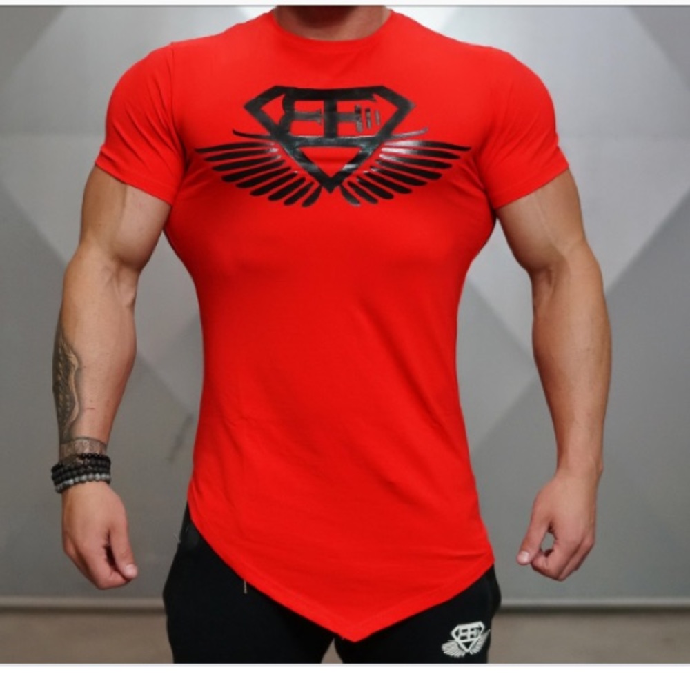 Red body engineers t shirt